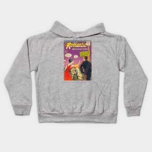 Vintage "Romantic Adventures" Cover Kids Hoodie